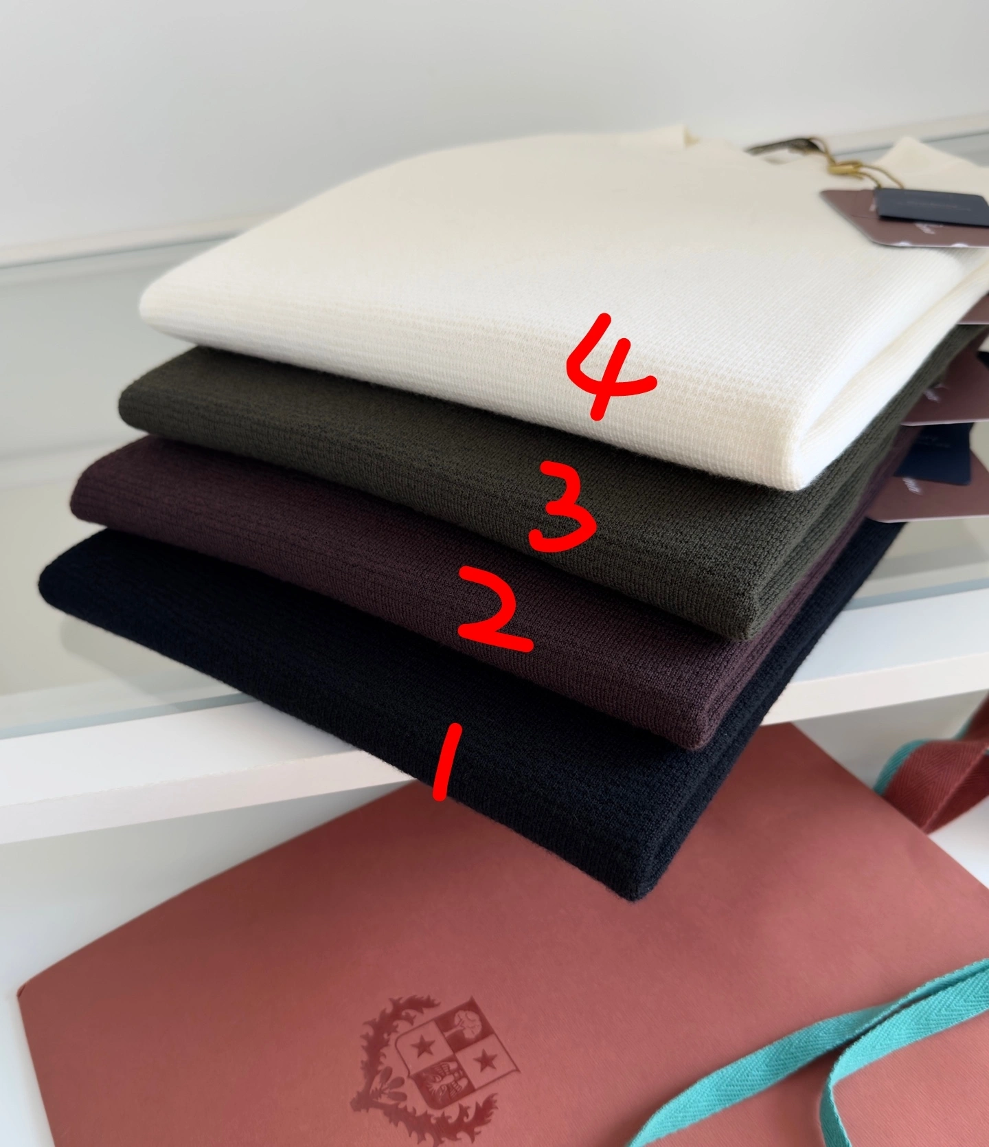 wg.luxury-- 8oro Pi191 Extrafine Merino Wool 4colour item:E-F409L1976-4H